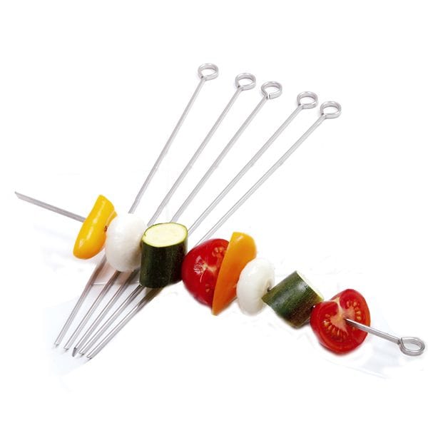 Stainless Steel Kabob Skewers, 6 Pack, by Norpro