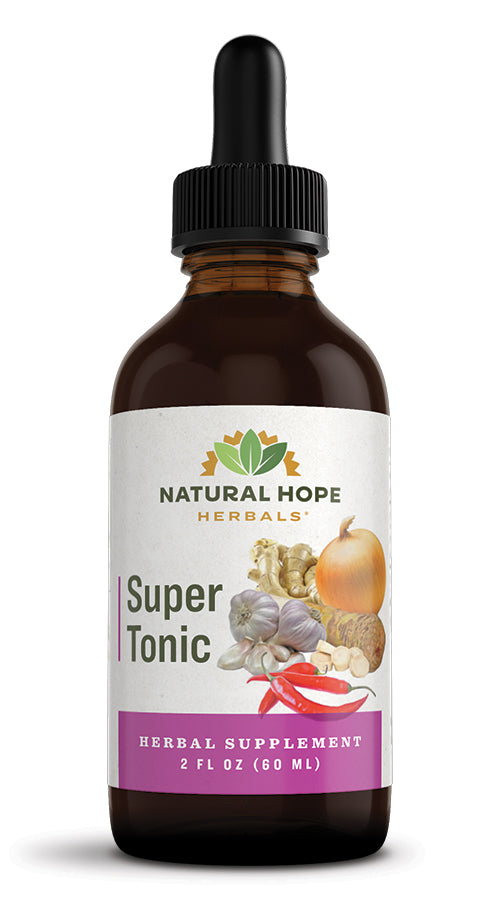 Organic Herbal Super Tonic Immune Booster for Cold and Flu Relief by Natural Hope Herbals