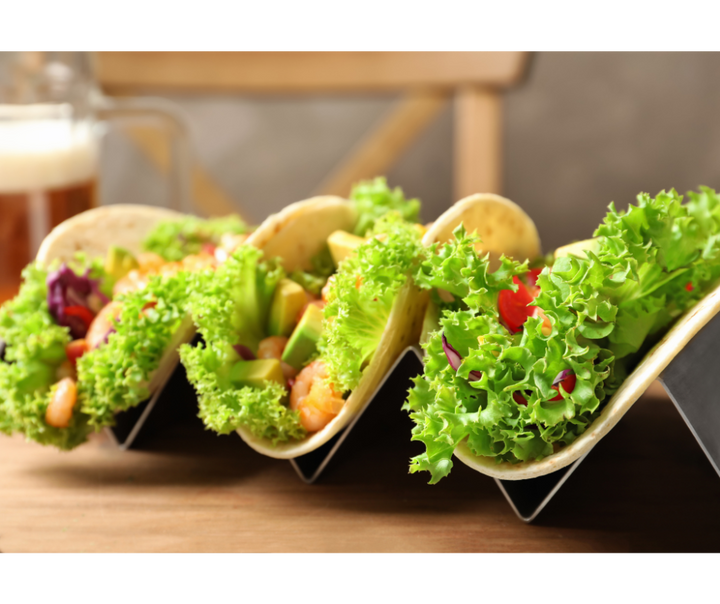 Stainless Steel Taco Rack Set, 2 Piece by Norpro