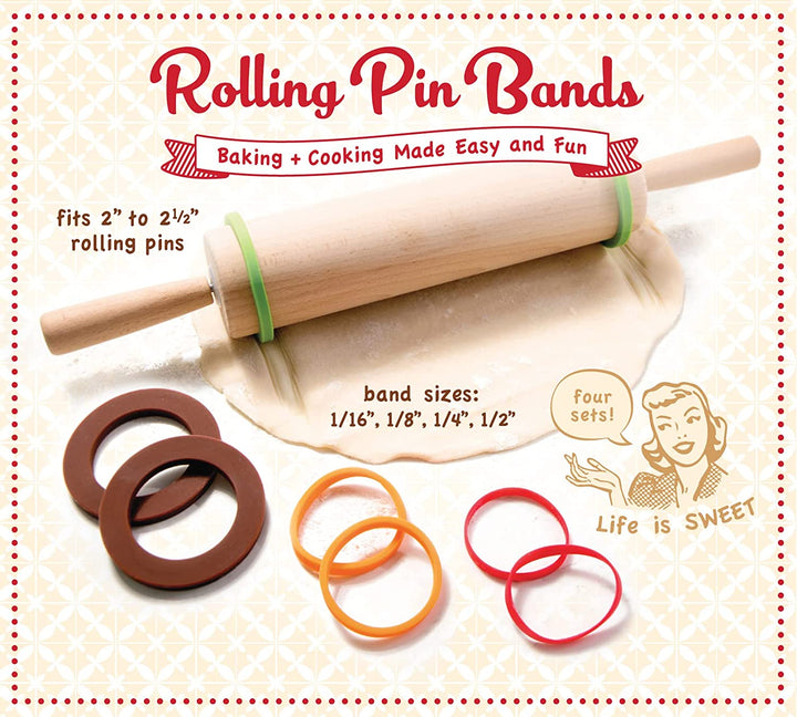 Talisman Rolling Pin Bands - Set of 4