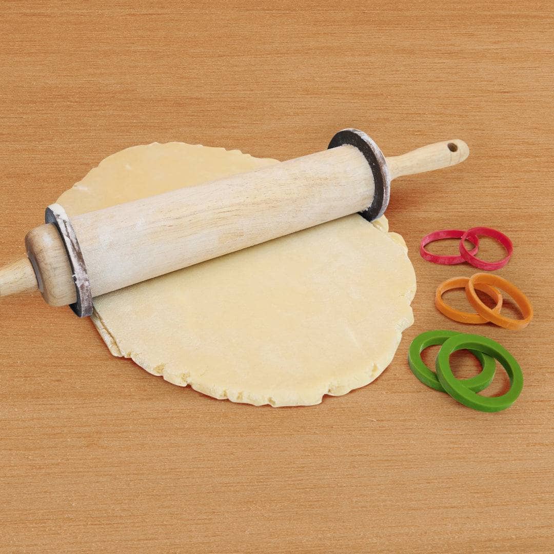 Rolling Pin Accessories Rolling Pin Bands - Set of 4