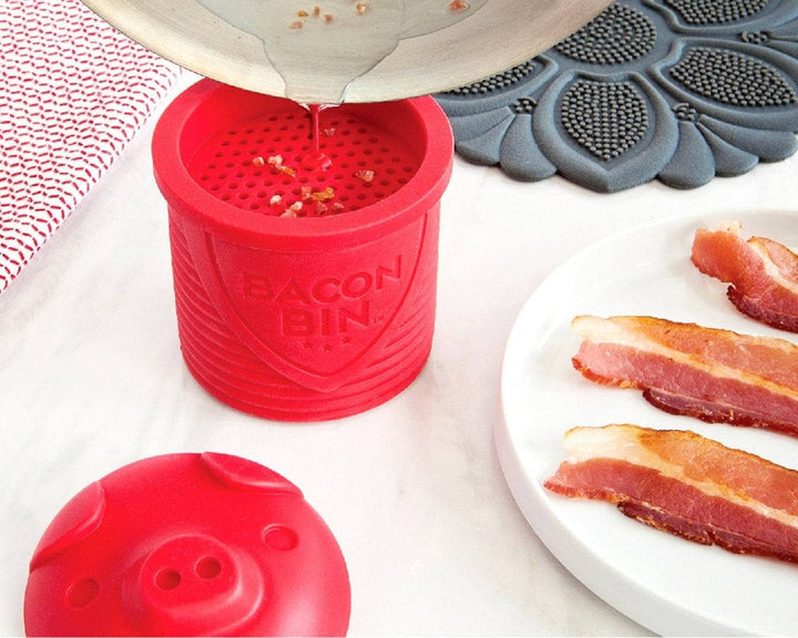Sink Accessories Talisman Bacon Bin - Adorable Pig Grease Saver