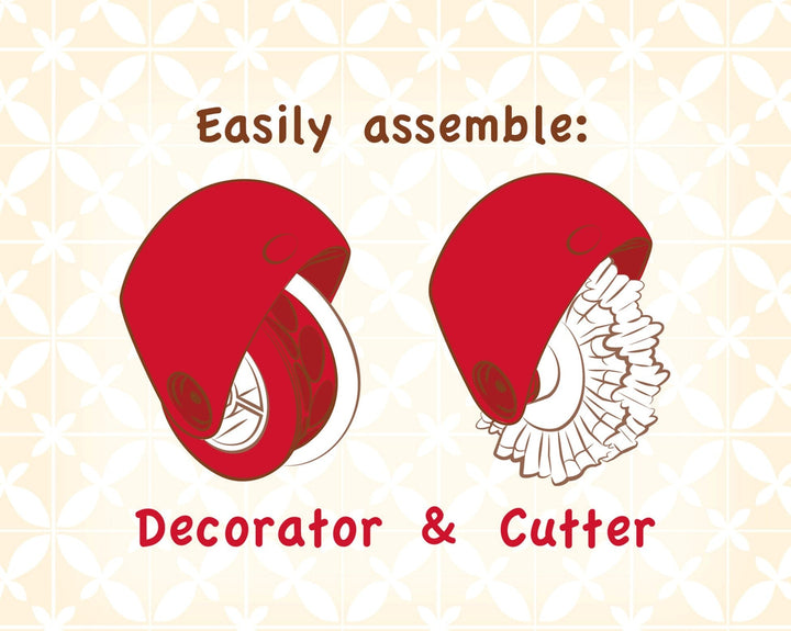Talisman Talisman Pastry Wheel Decorator/Cutter Set