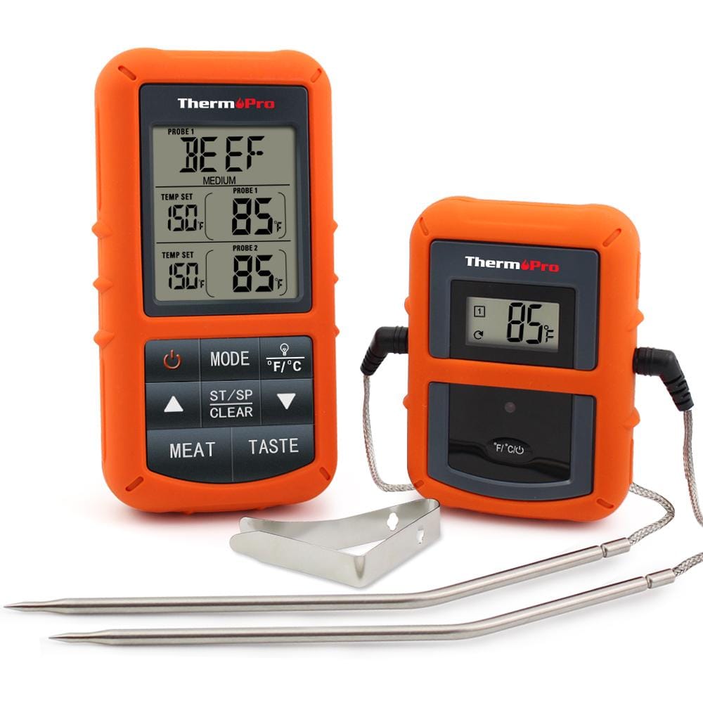 ThermoPro Thermopro TP20 Wireless Remote Digital Thermometer Orange