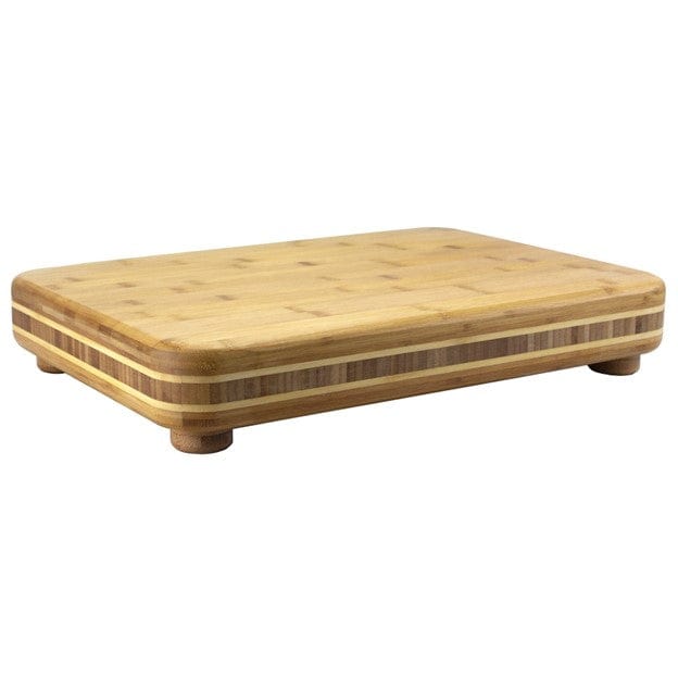 Totally Bamboo Totally Bamboo Big Easy Cutting and Serving Board with Legs 19'' x 13.5''