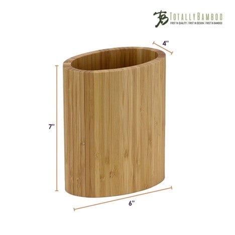 Totally Bamboo Totally Bamboo Oval Utensil Holder