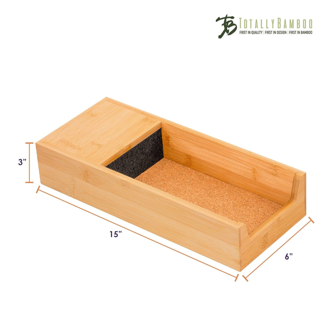 Totally Bamboo Totally Bamboo In-Drawer Universal Knife Caddy