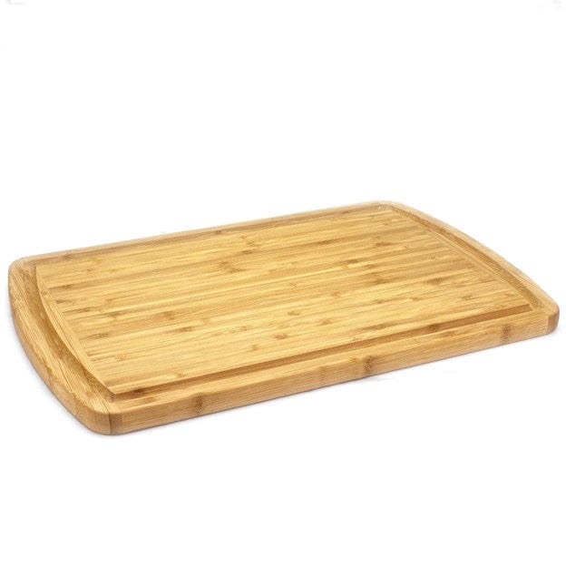 Totally Bamboo Totally Bamboo Malibu Groove Cutting and Serving Board 18'' x 12''