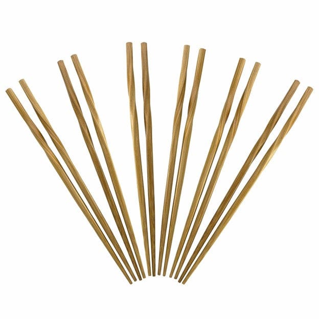 Totally Bamboo Totally Bamboo "Twist" Reusable Chopsticks (5 Pairs)