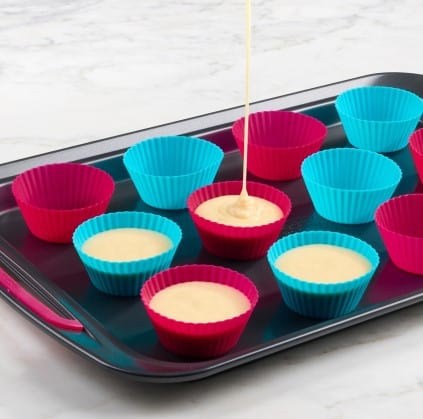 Muffin Pan Silicone Brownie Molds - Cupcake Pan Baking Silicone