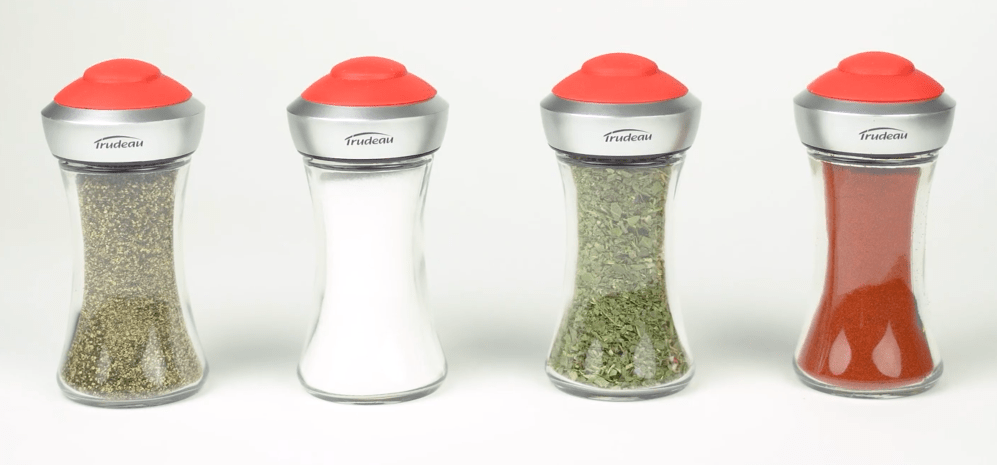 Home Basics 2 oz. Salt and Pepper Shaker, Clear, FOOD PREP