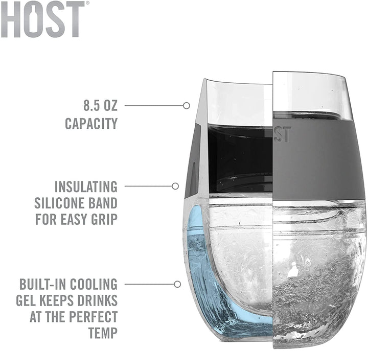 Wine glasses for outdoor use by Host