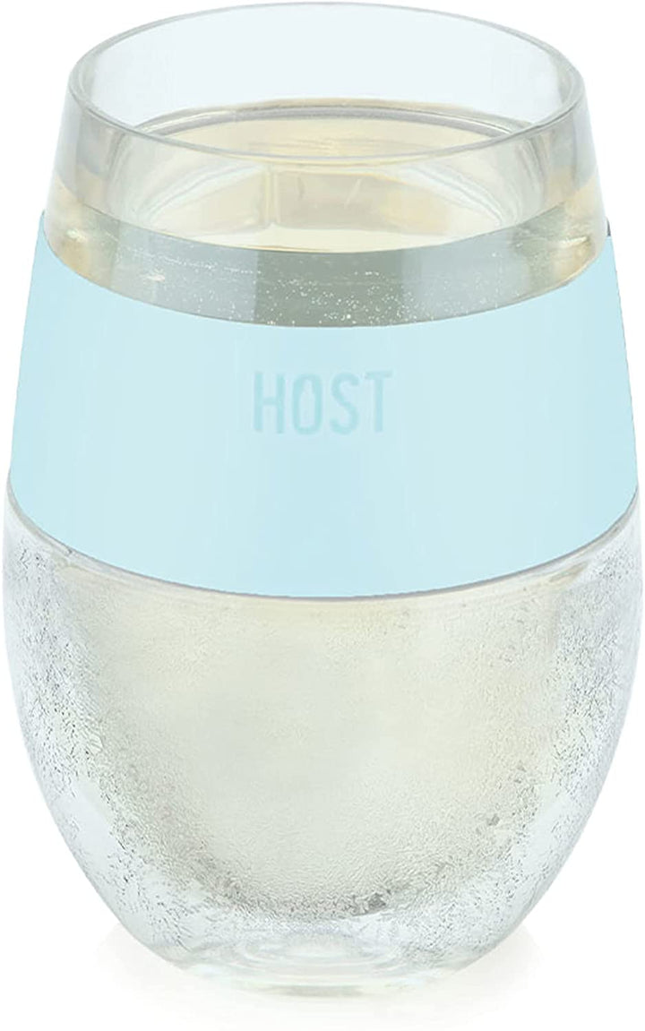 True Brands Host Freeze Wine Cooling Cup Ice Blue
