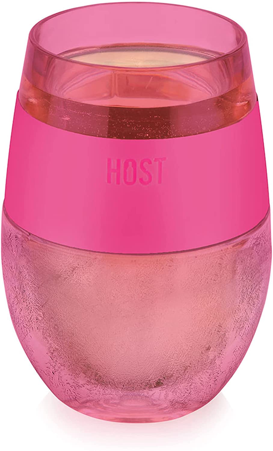 True Brands Host Freeze Wine Cooling Cup PaleVioletRed
