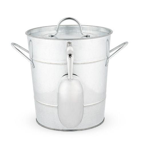 True Brands True Brands Galvanized Metal Ice Bucket
