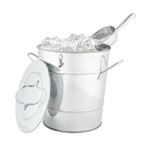 True Brands True Brands Galvanized Metal Ice Bucket