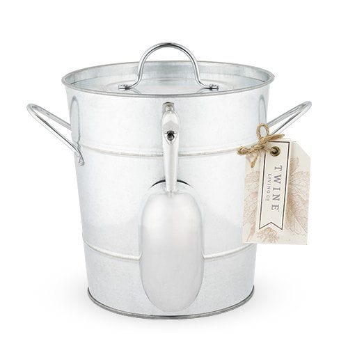 True Brands True Brands Galvanized Metal Ice Bucket