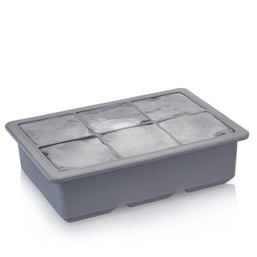 True Brands Whiskey Ice Cube Tray with Lid by Viski®