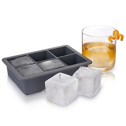 True Brands Whiskey Ice Cube Tray with Lid by Viski®