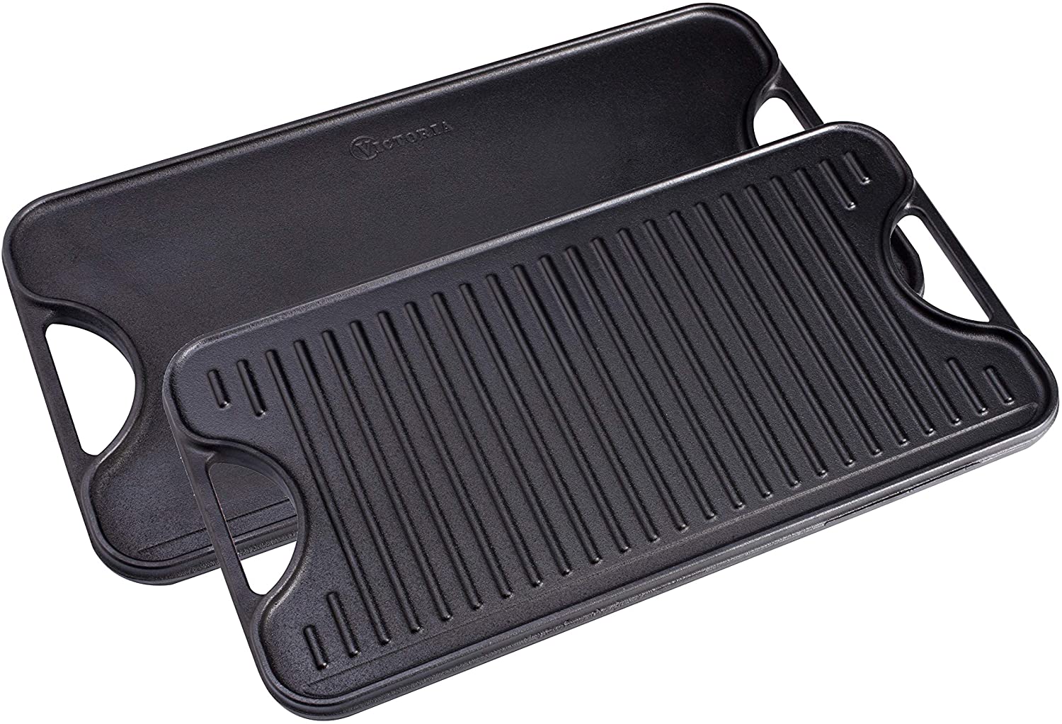 Victoria Cast Iron Reversible Griddle - Thumbnail 5