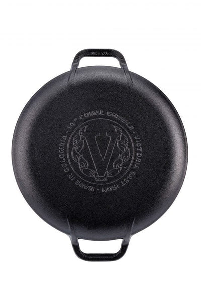 Victoria Cast Iron Pizza Pan/Comal - 10 inch – Kooi Housewares