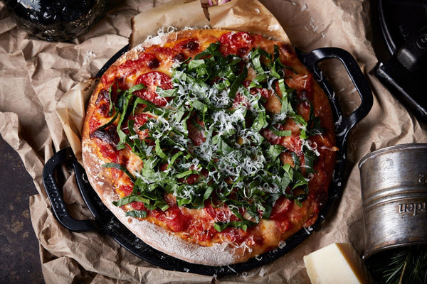 Cast Iron Pizza is the Best Pizza  Victoria Cast Iron Pizza Pan 12'' 