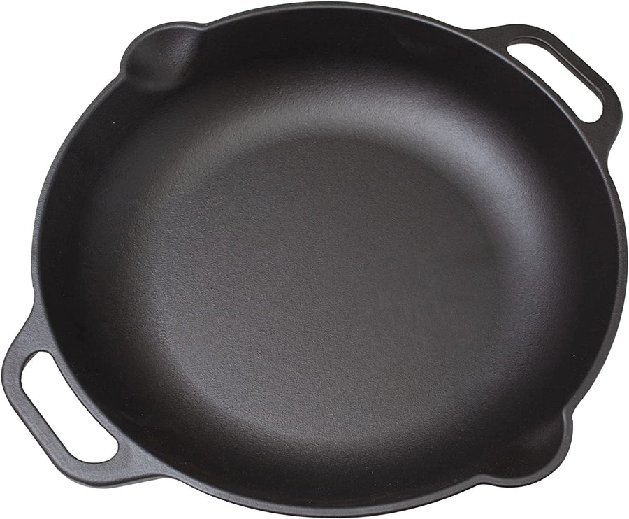 Victoria Cast Iron Victoria Cast Iron 13" Everyday Skillet with Loop Handles