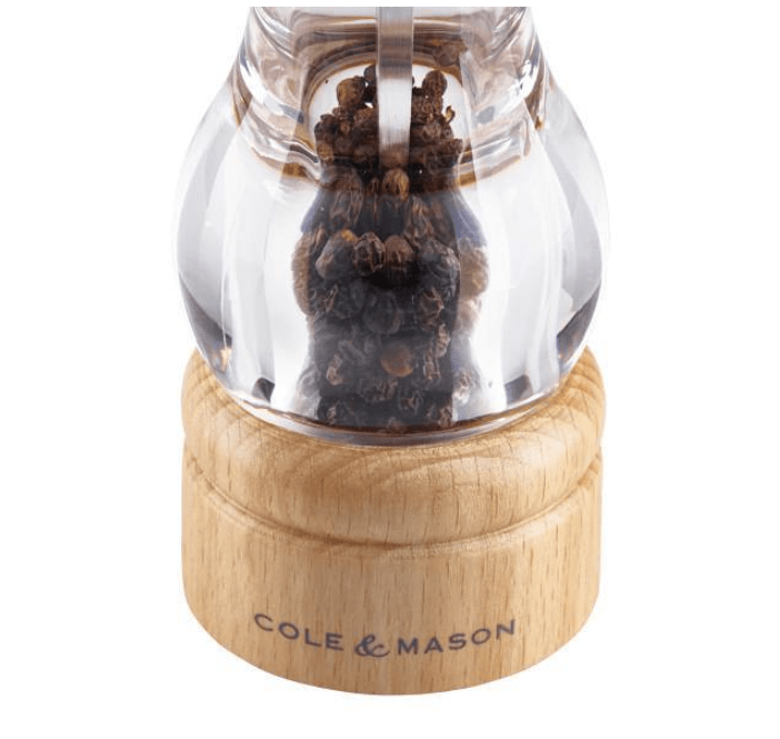 Zyliss Cole & Mason Beech Wood & Acrylic Salt & Pepper Mill Set