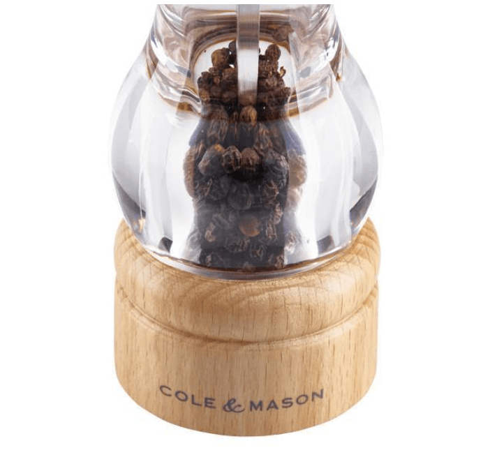 Cole & Mason Beech Wood & Acrylic Salt & Pepper Mill Set – Kooi Housewares